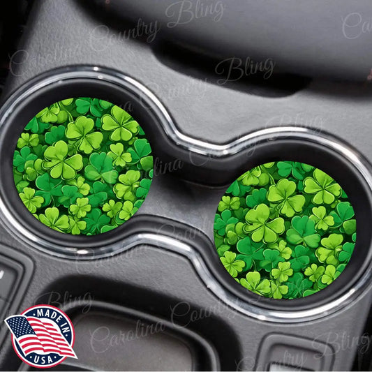 Lucky You – Green Car Coaster