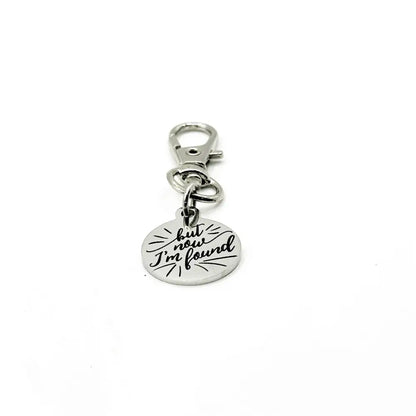Luke 15 24 But Now I’m Found Clip Charm - Keychains