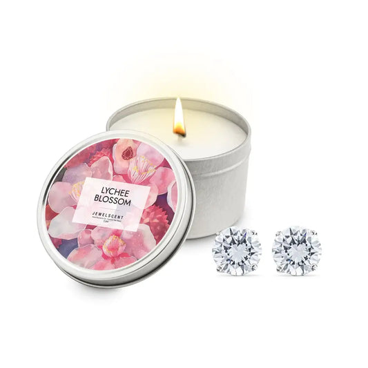 Lychee Blossoms Tin Candle Tin