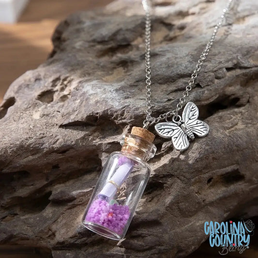 Magic Is In The Air – Purple Necklace