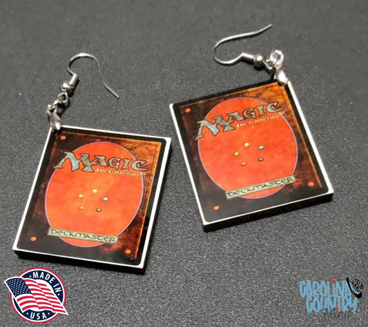 Magic The Gathering - Brown Earrings