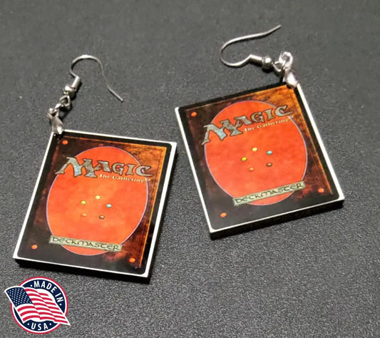 Magic The Gathering - Brown Earrings