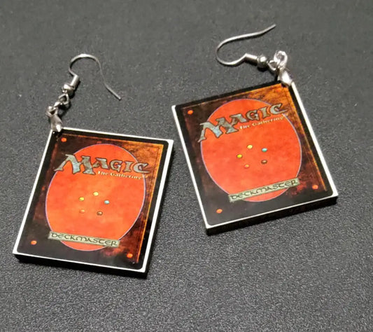 Magic The Gathering - Brown Earrings