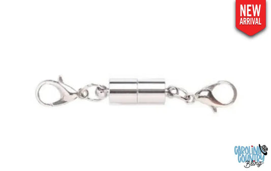 Magnetic Closure - Silver Necklace