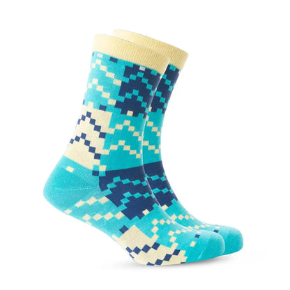 Buttercup Breeze Betty Socks In Blue - Socks