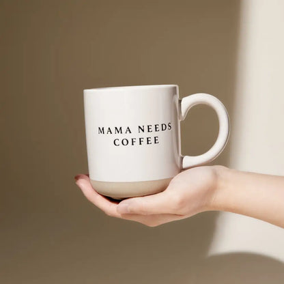 Mama Needs 14 oz Coffee Stoneware Coffee Mug Coffee Mugs