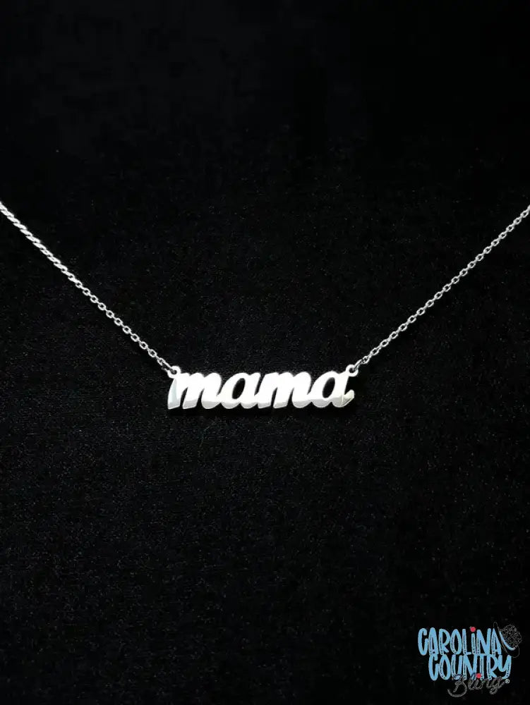 Mama – Silver Necklace