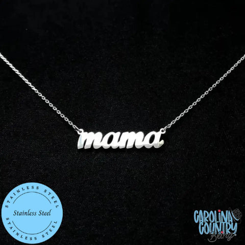 Mama – Silver Necklace