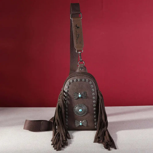 Mariposa Concho – Brown Purse/Bag