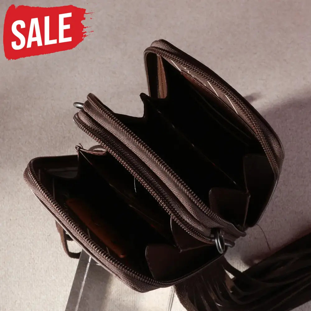 Mariposa Concho – Brown Purse/Bag