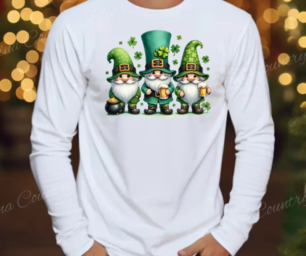 Me and My Crew – White Small / Long Shirt