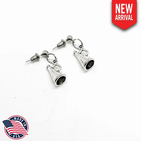 Megaphone Earrings Cheer Jewelry Gifts Cheerleader Cheer Squad Cheer Mom Cheer Captain Daughter Gift Team Gifts Gift