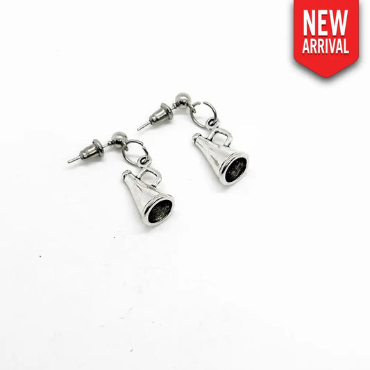 Megaphone Earrings Cheer Jewelry Gifts Cheerleader Cheer Squad Cheer Mom Cheer Captain Daughter Gift Team Gifts Gift