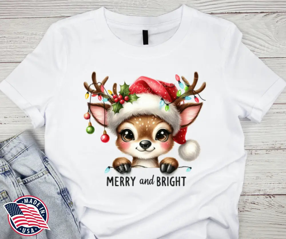 Merry & Bright - Multi Small / Short Shirt
