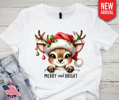 Merry & Bright - Multi Small / Short Shirt