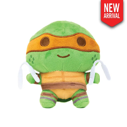 Michelangelo - Orange Dog Toy Squeaky Plush