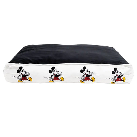 Rectangle Pet Bed - Mickey Mouse Walking Pose White - Pet Beds