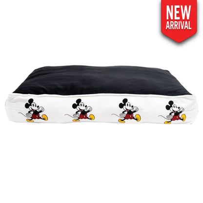 Rectangle Pet Bed - Mickey Mouse Walking Pose White - Pet Beds