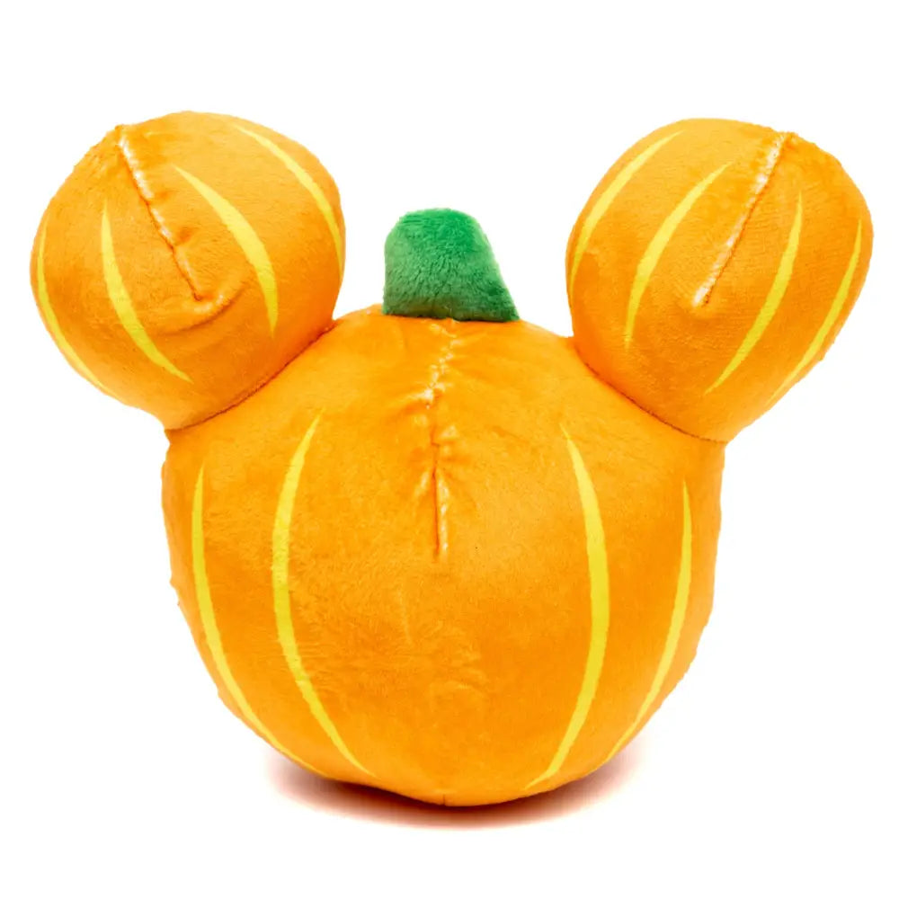Dog Toy Squeaker Plush - Disney Halloween Mickey Mouse Pumpkin Face Dog Toy Squeaky Plush