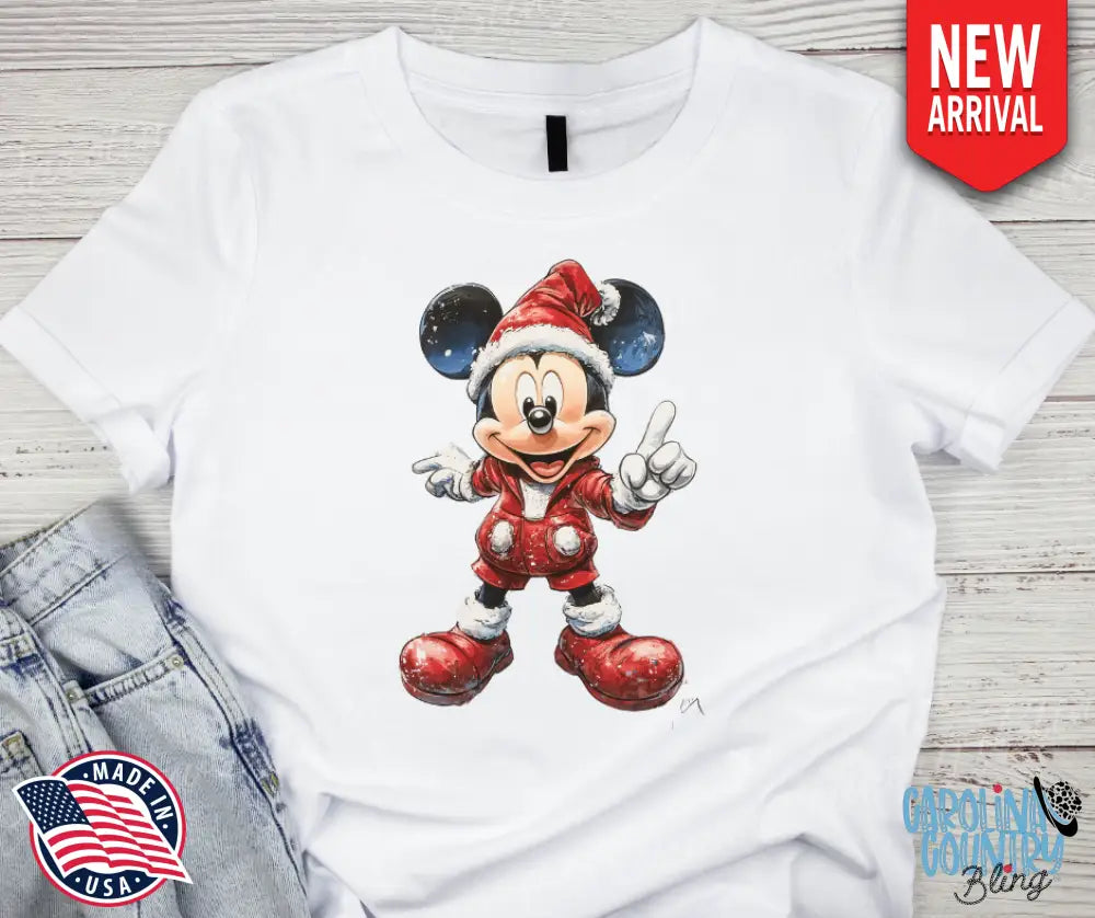 Mickeys Christmas – Multi Small / Short Shirt