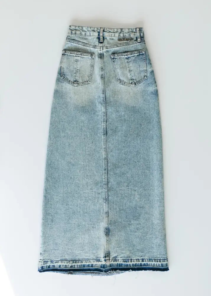 Mina Denim Maxi Skirt IC Skirts