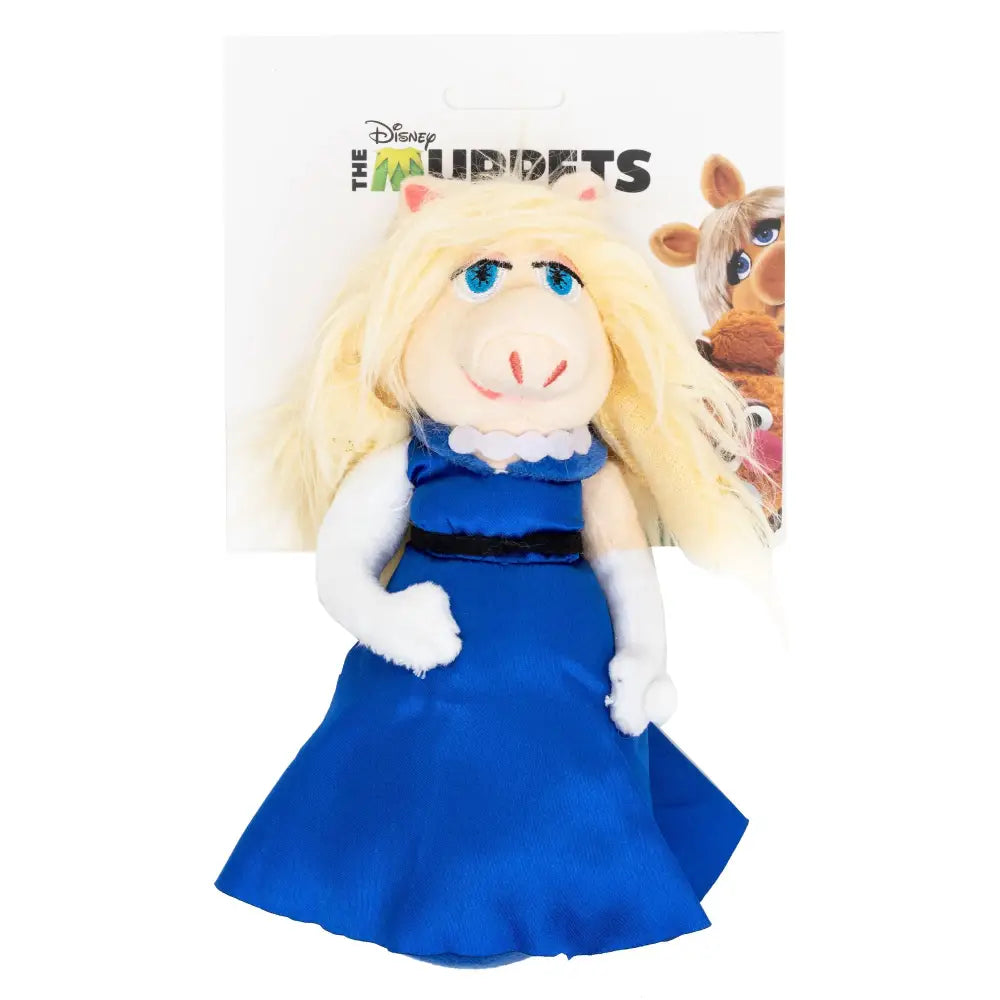Miss Piggy - Blue Dog Toy Squeaky Plush