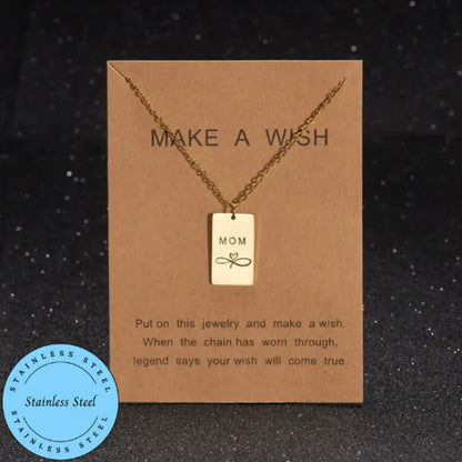 Mom – Gold Necklace