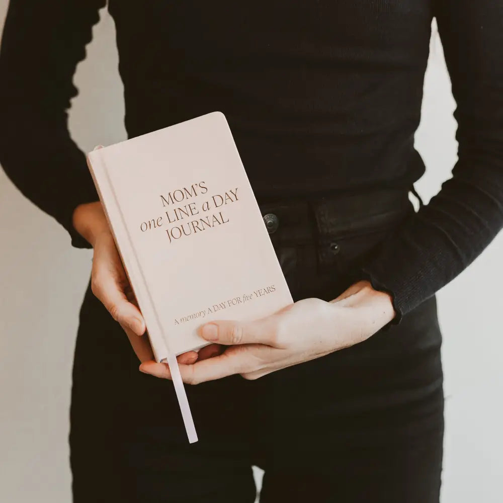 Mom’s One Line A Day Leather Journal - Notebooks