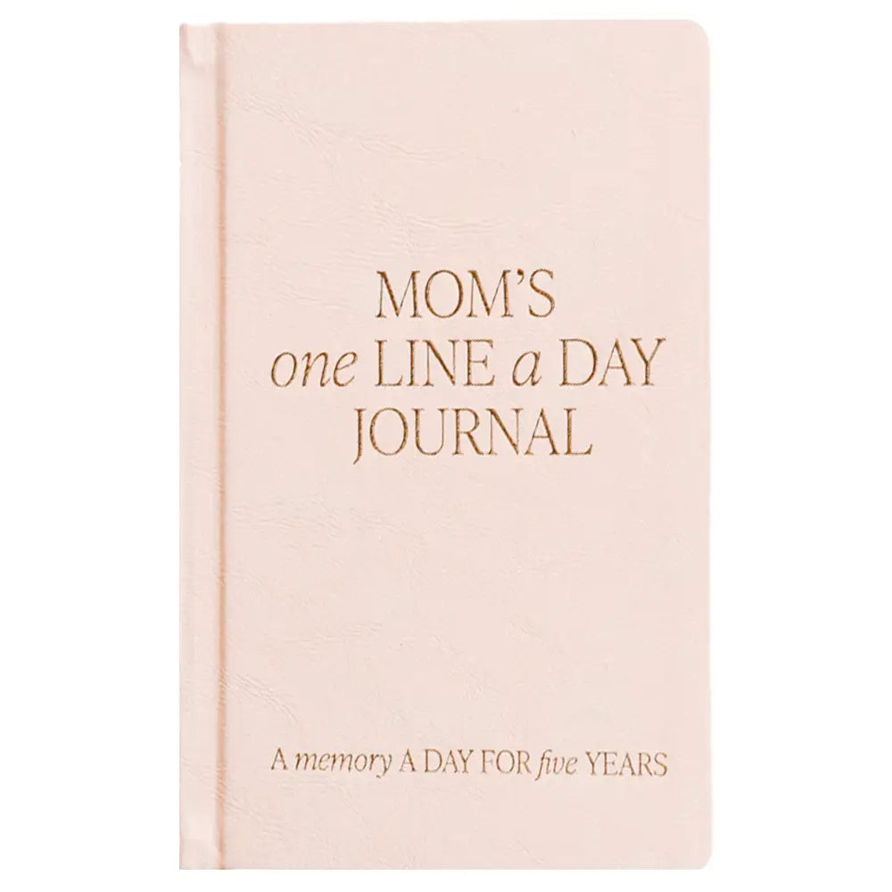 Mom’s One Line A Day Leather Journal - Notebooks