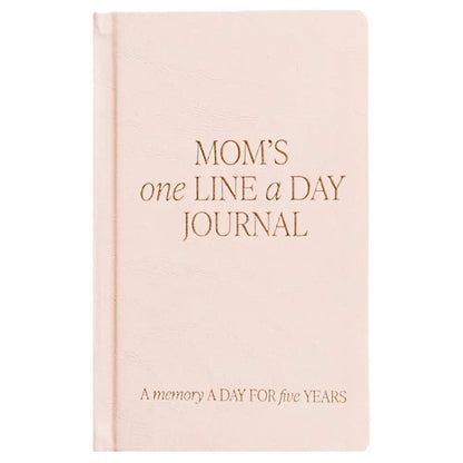 Mom’s One Line A Day Leather Journal - Notebooks