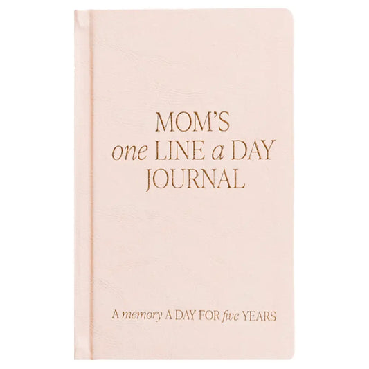 Mom’s One Line A Day Leather Journal - Notebooks