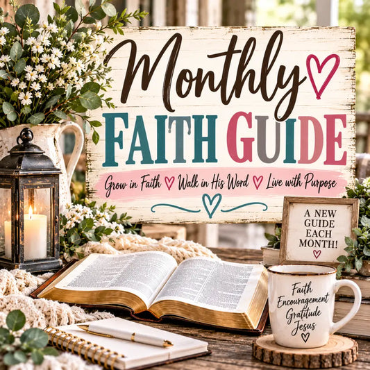 Monthly Faith Guide - October - Digital Download