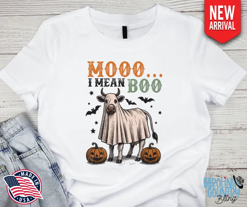 Moo... I Mean Boo – Multi Shirt