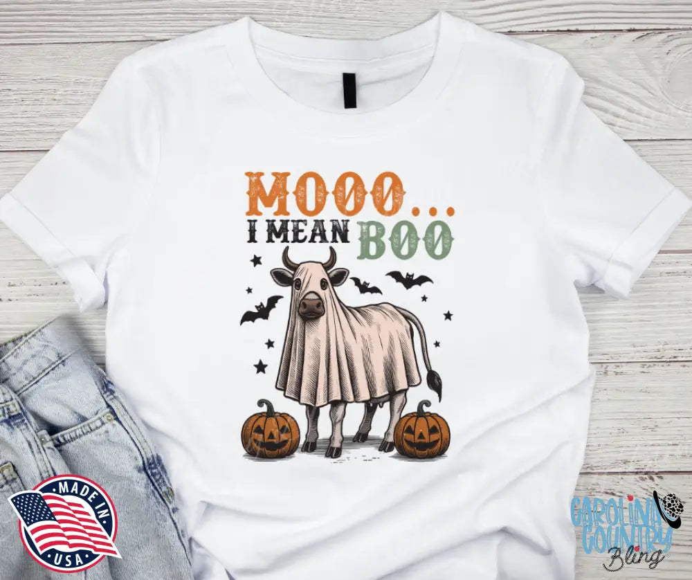 Moo... I Mean Boo – Multi Shirt