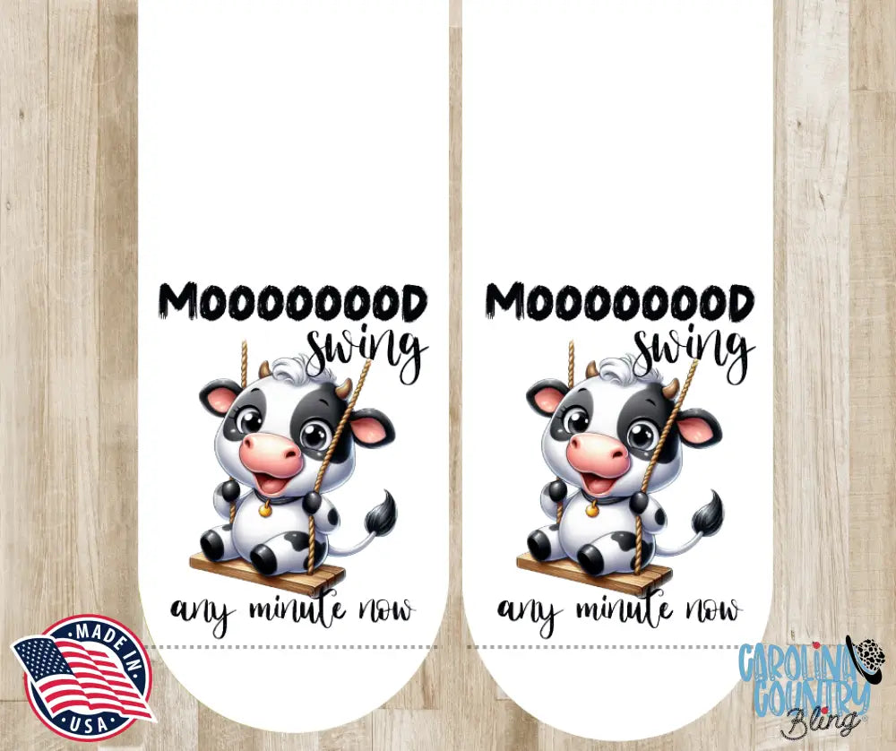 Mooooo Swing – Multi Socks