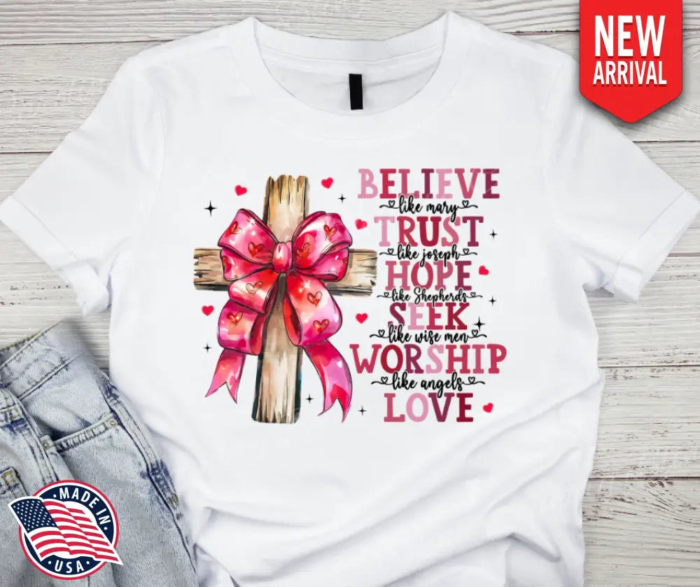 Mostly Love – White Small / Short Shirt