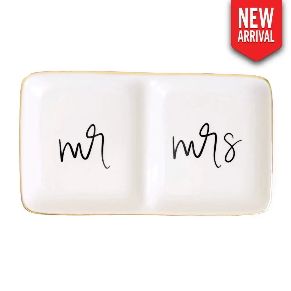 Mr. and Mrs. Jewelry Dish - Jewelry Dishes