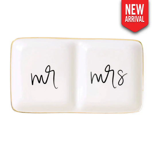 Mr. and Mrs. Jewelry Dish - Jewelry Dishes