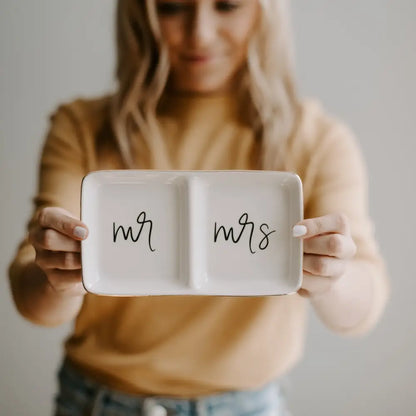 Mr. and Mrs. Jewelry Dish - Jewelry Dishes