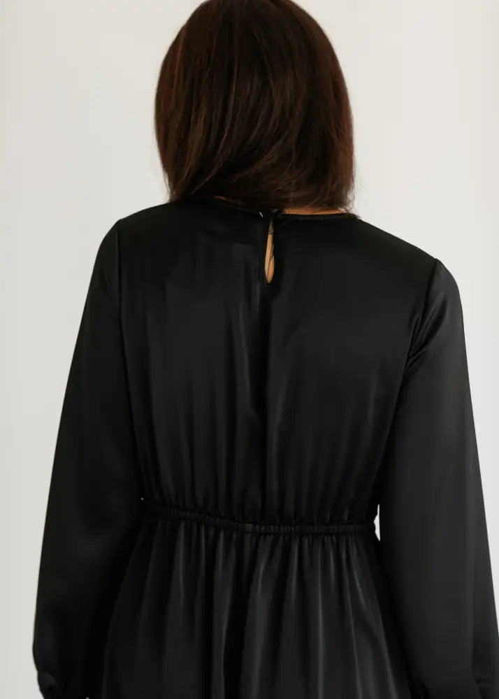 Muriel Satin Maxi Dress - FINAL SALE IC Dresses