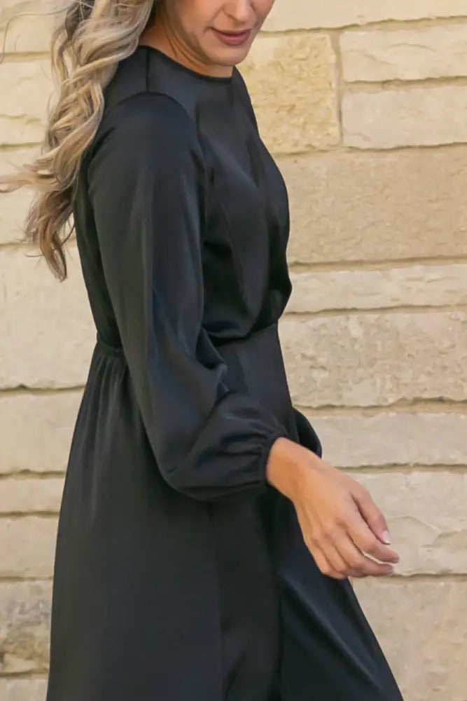 Muriel Satin Maxi Dress - FINAL SALE IC Dresses