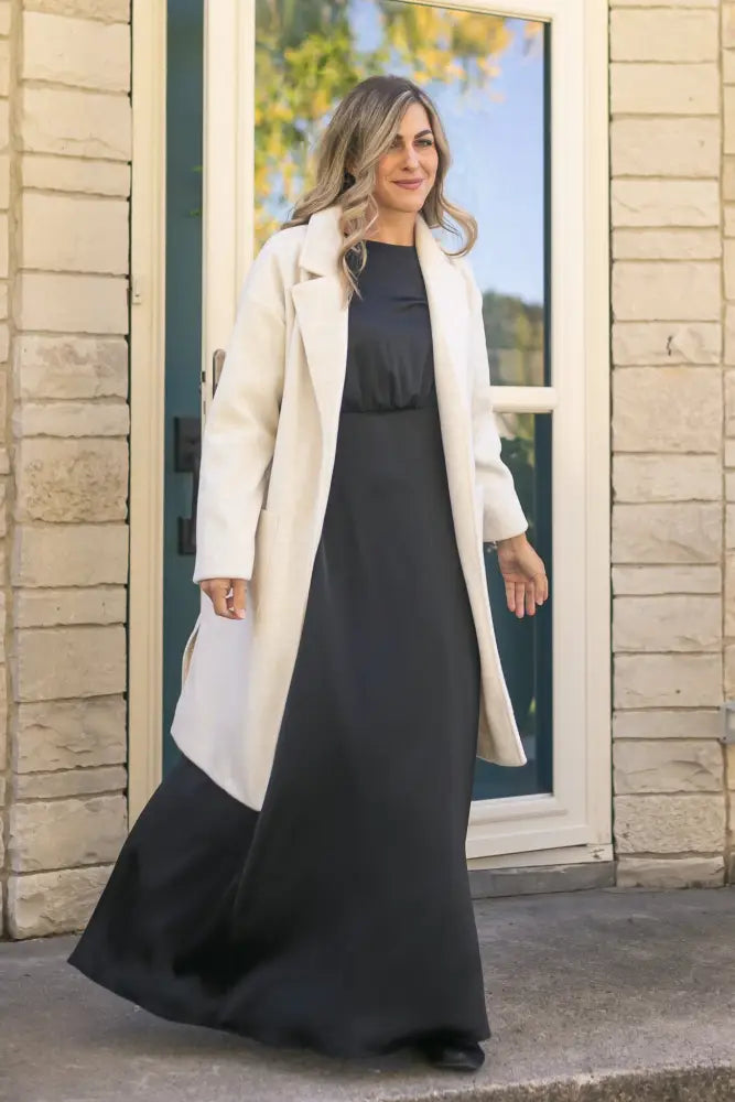 Muriel Satin Maxi Dress - FINAL SALE IC Dresses