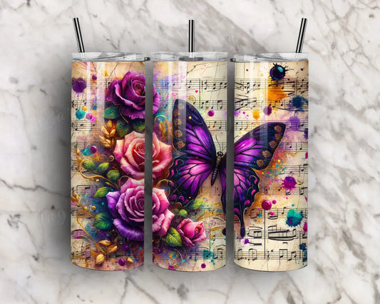 Music Helps Me Fly – Multi Tumbler