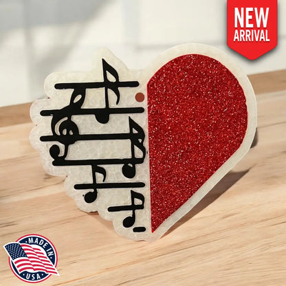 Musical Heart Freshie - Home Fragrance