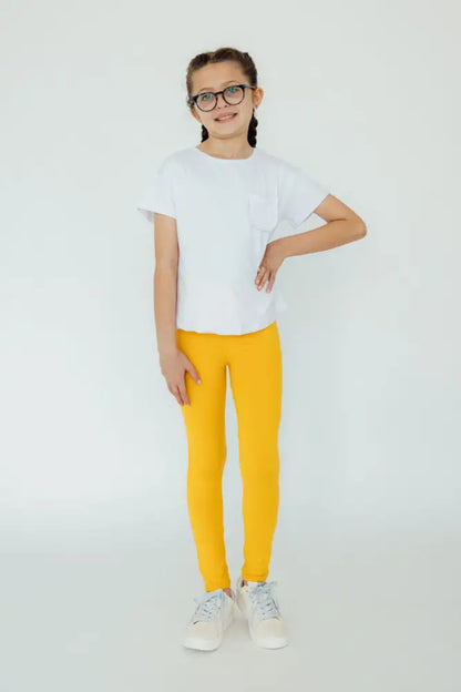 Mustard Leggings - Leggings