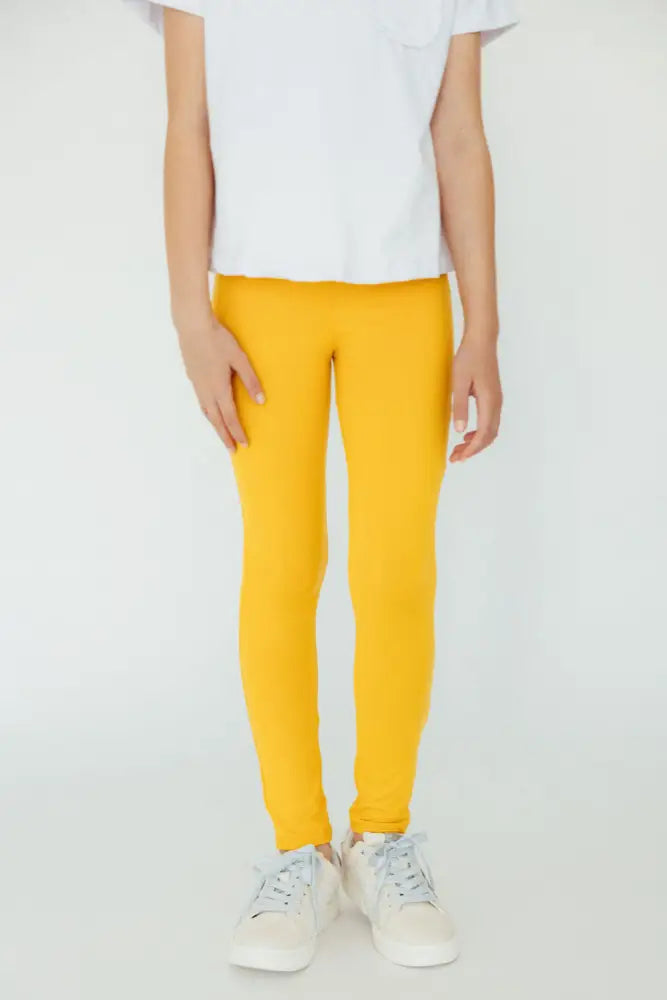Mustard Leggings - Leggings