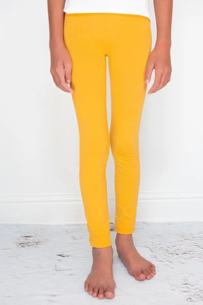 Mustard Leggings - Leggings
