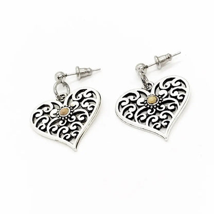 Mustard Seed Heart - Earrings - Earrings