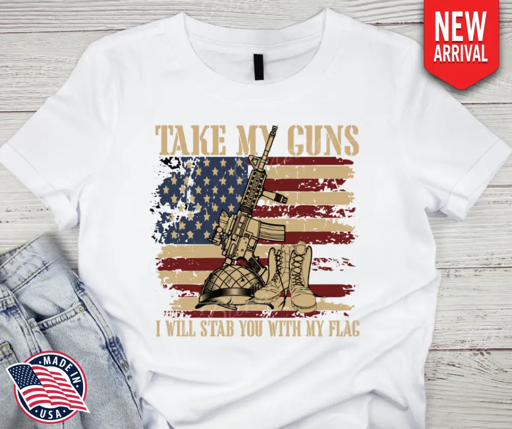 My Guns Flag – Multi Shirt
