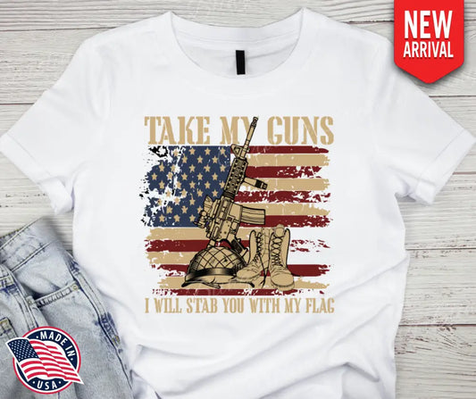 My Guns Flag – Multi Shirt